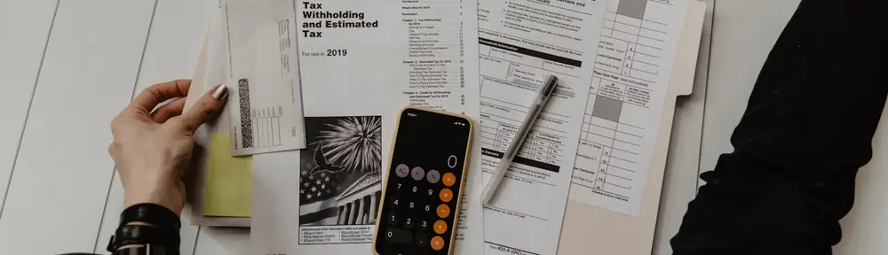 Tax paperwork for a bi-state vehicle sale