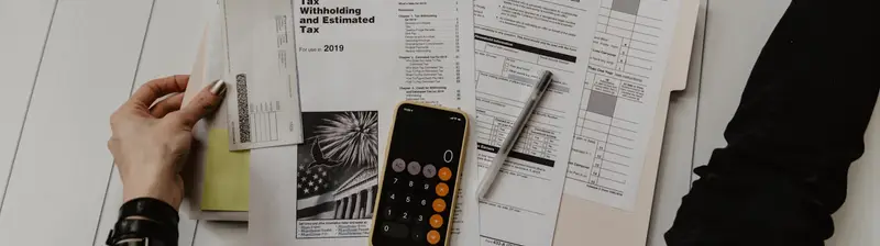 Tax paperwork for a bi-state vehicle sale